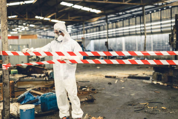 Professional Unattended Death Cleanup technician working in Stratford, CA